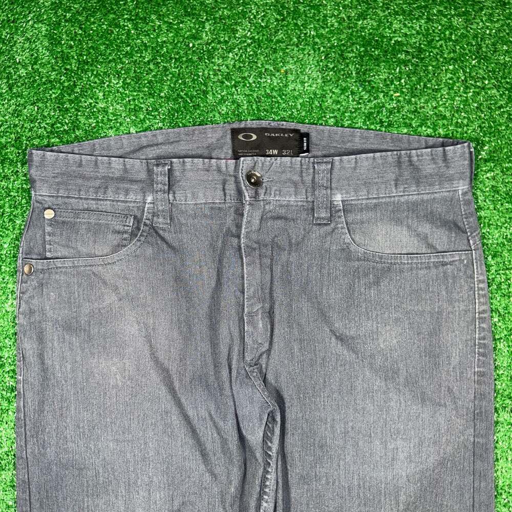 Y2K GRAIL Oakley Software Men's Slim Fit Grey Pants Size 34/32